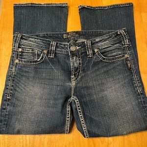 Silver Aiko Bootcut Jeans Sz W31/L29